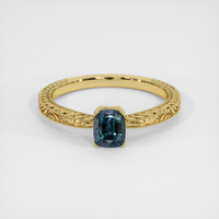 0.55 Ct. Gemstone Ring, 14K Yellow Gold 1