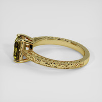 1.55 Ct. Bi Color Sapphire Ring, 14K Yellow Gold 4
