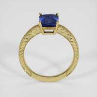 2.56 Ct. Blue Sapphire Ring, 14K Yellow Gold 3