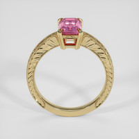 2.09 Ct. Purplish Pink Sapphire Ring, 14K Yellow Gold 3
