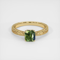 1.45 Ct. Bi Color Sapphire Ring, 14K Yellow Gold 1