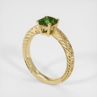 1.45 Ct. Bi Color Sapphire Ring, 14K Yellow Gold 2