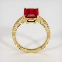 3.06 Ct. Ruby Ring, 14K Yellow Gold 3
