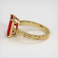 3.06 Ct. Ruby Ring, 14K Yellow Gold 4