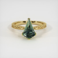 2.18 Ct. Sapphire Ring, 14K Yellow Gold 1