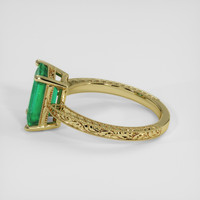 2.36 Ct. Emerald Ring, 18K Yellow Gold 4