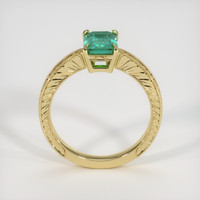 1.58 Ct. Emerald Ring, 18K Yellow Gold 3