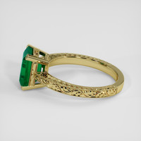 2.34 Ct. Emerald Ring, 18K Yellow Gold 4