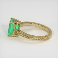 1.89 Ct. Emerald Ring, 18K Yellow Gold 4