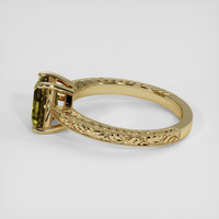 1.55 Ct. Bi Color Sapphire Ring, 18K Yellow Gold 4