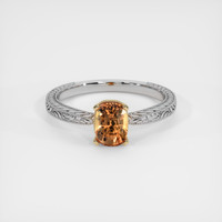 1.36 Ct. Sapphire Ring, 18K Yellow & White 1