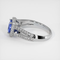 1.35 Ct. Sapphire Ring, Platinum 950 4