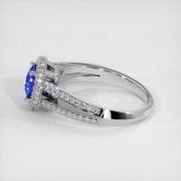 1.13 Ct. Sapphire Ring, Platinum 950 4