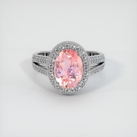 2.77 Ct. Sapphire Ring, Platinum 950 1