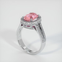 2.77 Ct. Sapphire Ring, Platinum 950 2