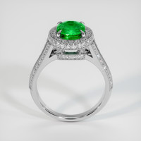 1.79 Ct. Emerald Ring, 18K White Gold 3