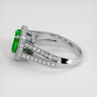 1.79 Ct. Emerald Ring, 18K White Gold 4