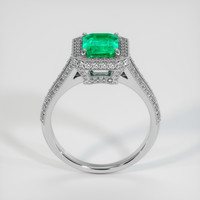 1.49 Ct. Emerald Ring, 18K White Gold 3