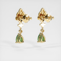 <span>2.20</span>&nbsp;<span class="tooltip-light">Ct.Tw.<span class="tooltiptext">Total Carat Weight</span></span> Gemstone Earrings, 14K Yellow Gold 4