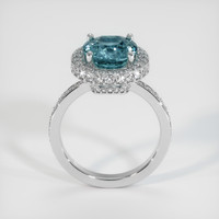 4.07 Ct. Sapphire Ring, Platinum 950 3