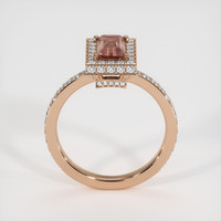 1.47 Ct. Sapphire Ring, 14K Rose Gold 3