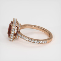 1.47 Ct. Sapphire Ring, 14K Rose Gold 4