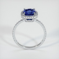 2.46 Ct. Sapphire Ring, 14K White Gold 3