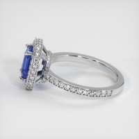 1.79 Ct. Sapphire Ring, 18K White Gold 4