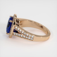 3.47 Ct. Sapphire Ring, 18K Rose Gold 4