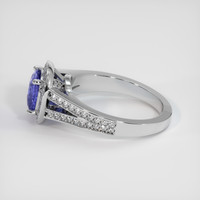 1.55 Ct. Color Change Sapphire Ring, 14K White Gold 4