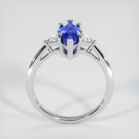 1.96 Ct. Blue Sapphire Ring, 18K White Gold 3