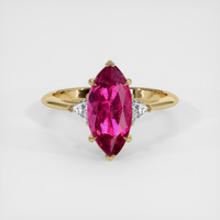 2.30 Ct. Gemstone Ring, 14K Yellow Gold 1