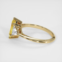 1.33 Ct. Yellow Sapphire Ring, 14K Yellow Gold 4