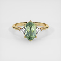 1.59 Ct. Sapphire Ring, 18K Yellow Gold 1