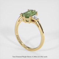 1.59 Ct. Sapphire Ring, 18K Yellow Gold 2