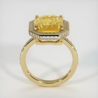 10.99 Ct. Sapphire Ring, 18K Yellow Gold 3