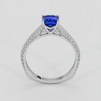 1.07 Ct. Blue Sapphire Ring, Platinum 950 3