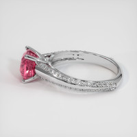 2.40 Ct. Padparadscha Sapphire Ring, Platinum 950 4
