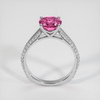 2.50 Ct. Purplish Pink Sapphire Ring, Platinum 950 3