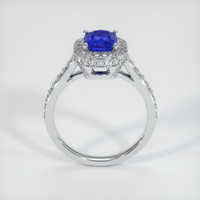 1.53 Ct. Sapphire Ring, 14K White Gold 3