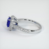 1.53 Ct. Sapphire Ring, 14K White Gold 4