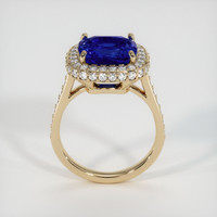 5.56 Ct. Sapphire Ring, 18K Yellow Gold 3