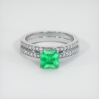 Emerald Ring 1.01 Ct., Platinum 950 Preview