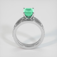 1.59 Ct. Emerald Ring, Platinum 950 3