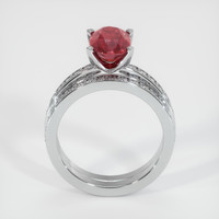 2.60 Ct. Ruby Ring, Platinum 950 3