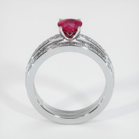 0.75 Ct. Ruby Ring, Platinum 950 3