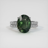 5.21 Ct. Sapphire Ring, Platinum 950 1