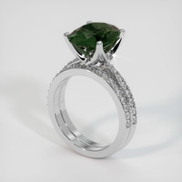 5.21 Ct. Sapphire Ring, Platinum 950 2