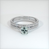 0.89 Ct. Sapphire Ring, Platinum 950 1