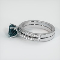 2.59 Ct. Sapphire Ring, Platinum 950 4